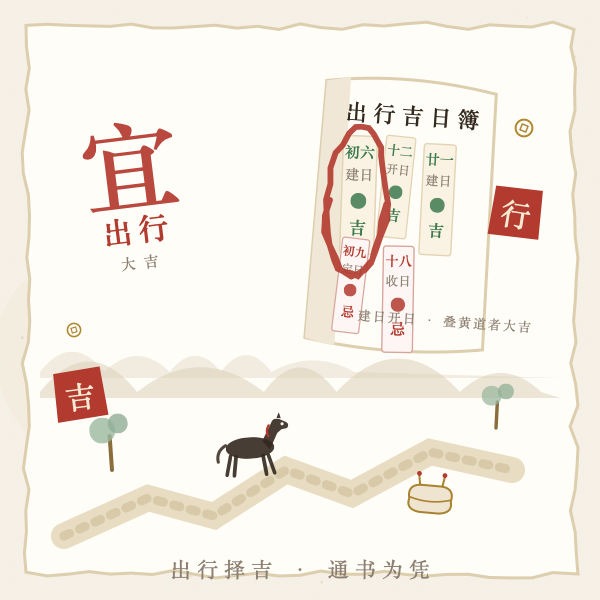 老黄历出行吉日查询