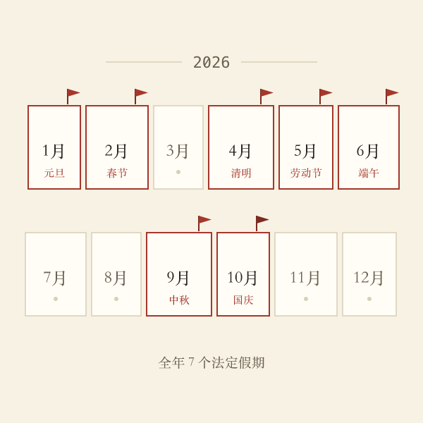假期倒计时示意:日历翻页与倒计时数字