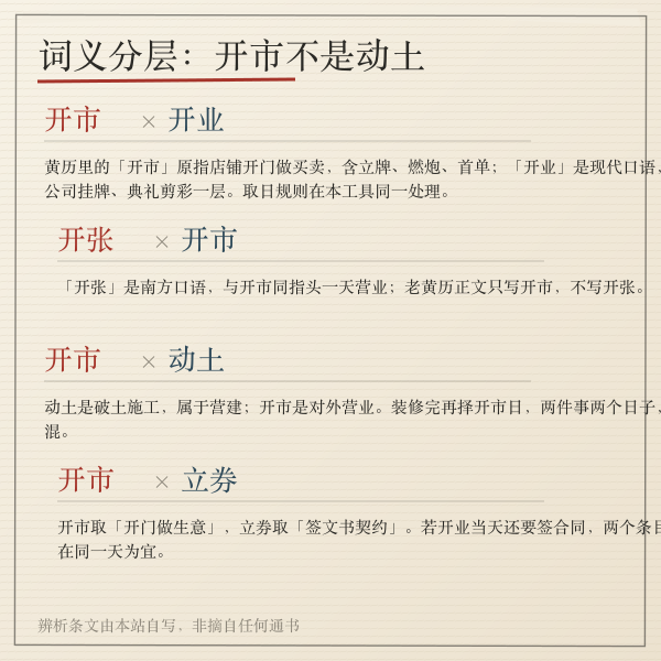 开张首单十二时辰钟面吉凶示意图
