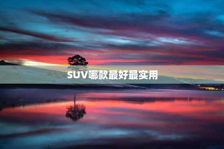 SUV哪款最好最实用