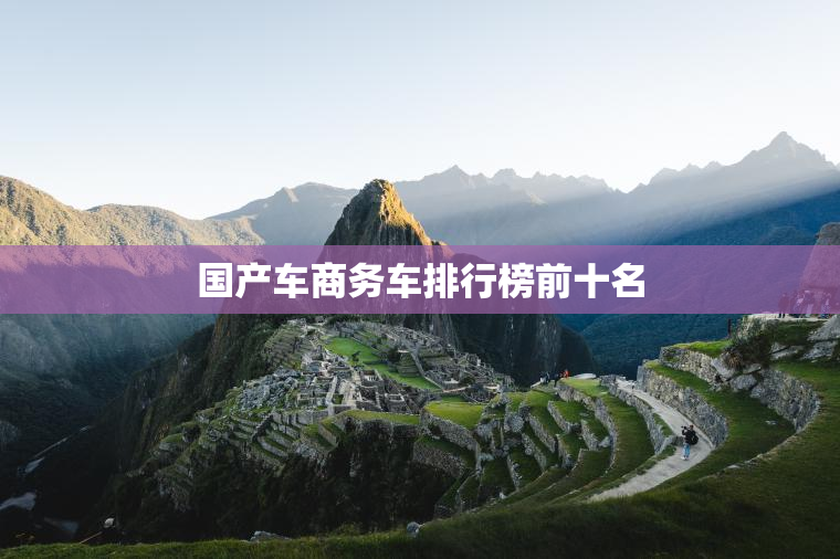 国产车商务车排行榜前十名 国产车商务车排行榜前十名