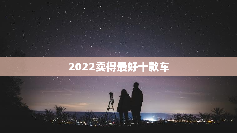 2023卖得最好十款车