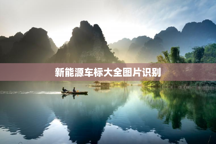 新能源车标大全图片识别
