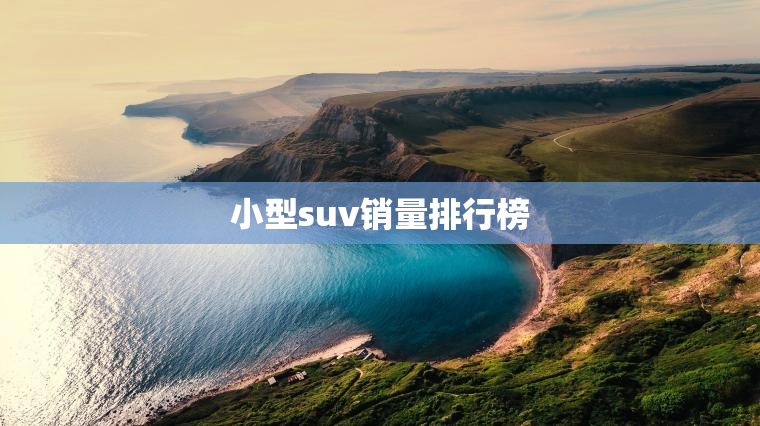 小型suv销量排行榜