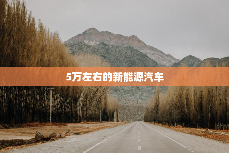 5万左右的新能源汽车