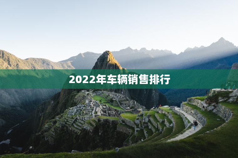 2023年车辆销售排行 2023年车辆销售排行