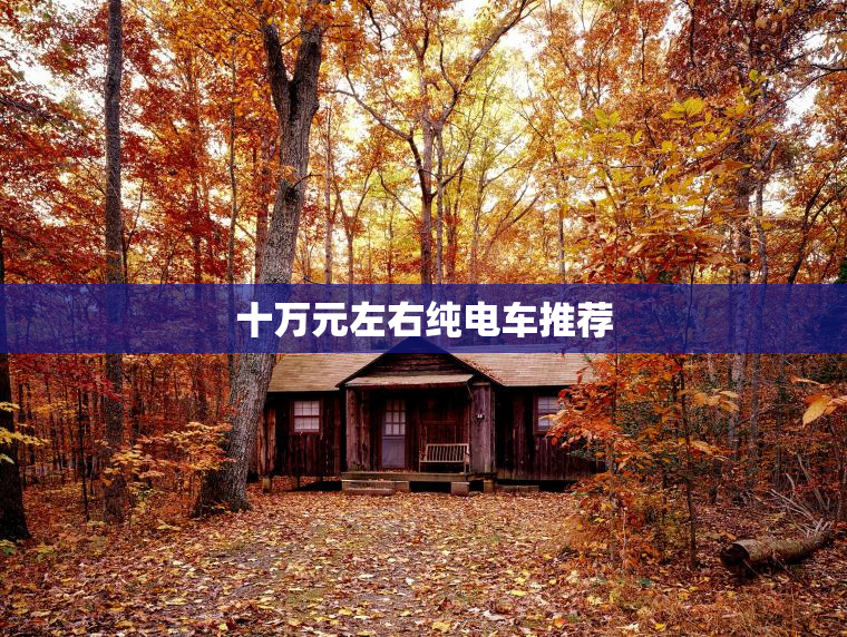 十万元左右纯电车推荐