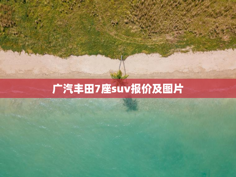 广汽丰田7座suv报价及图片