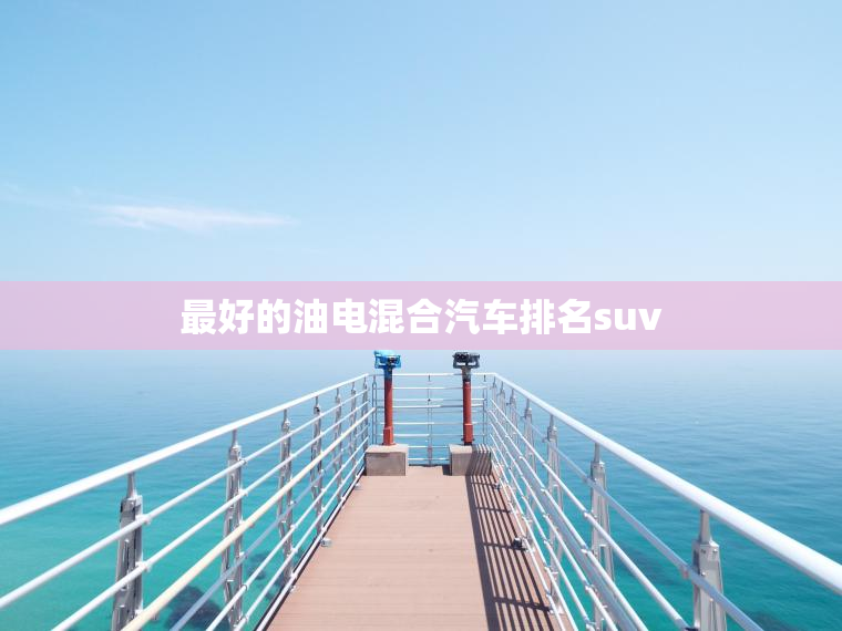 最好的油电混合汽车排名suv 最好的油电混合汽车排名suv