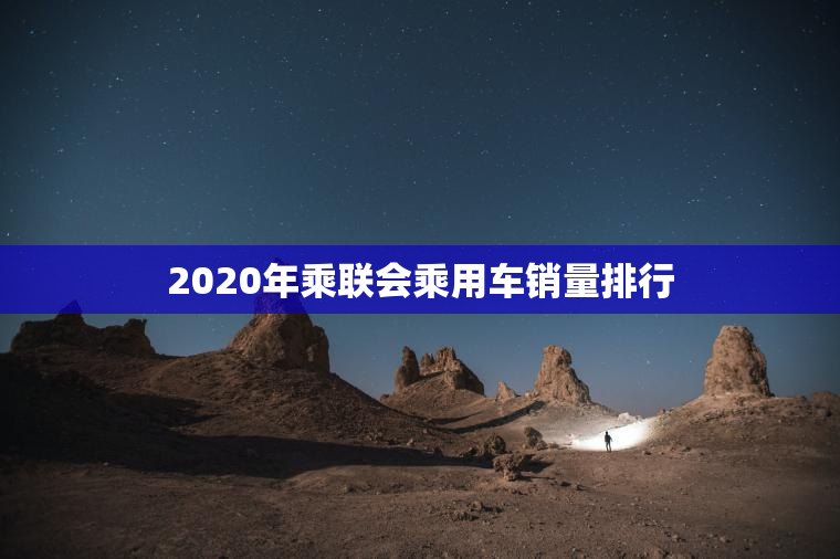 2023年乘联会乘用车销量排行