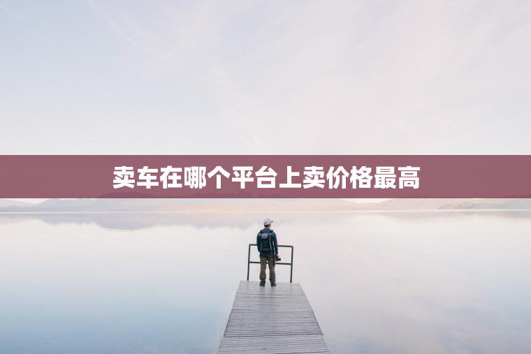 卖车在哪个平台上卖价格最高