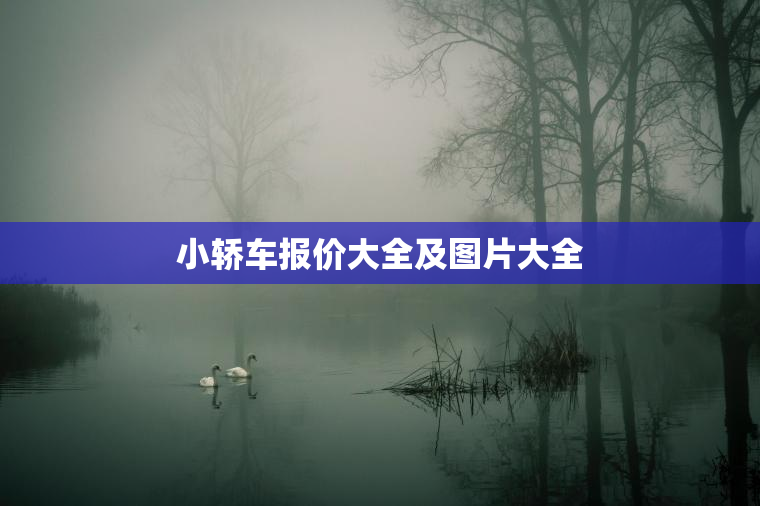 小轿车报价大全及图片大全