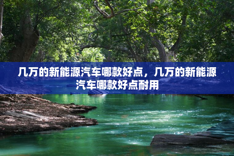 几万的新能源汽车哪款好点，几万的新能源汽车哪款好点耐用