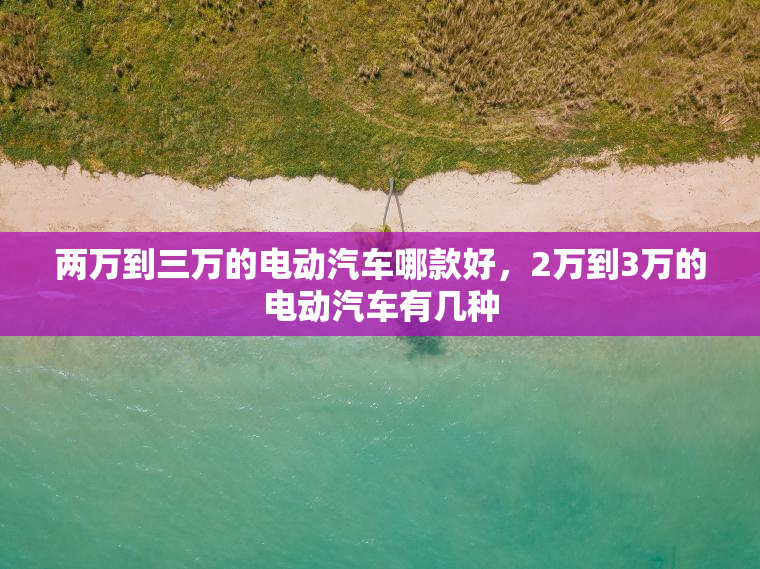 两万到三万的电动汽车哪款好，2万到3万的电动汽车有几种