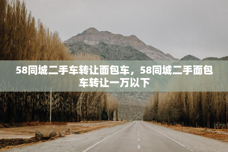 58同城二手车转让面包车,58同城二手面包车转让一万以下 58同城二手车转让面包车,58同城二手面包车转让一万以下