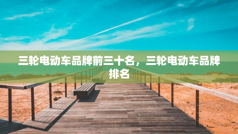 三轮电动车品牌前三十名,三轮电动车品牌排名 三轮电动车品牌前三十名,三轮电动车品牌排名