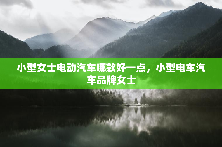 小型女士电动汽车哪款好一点，小型电车汽车品牌女士