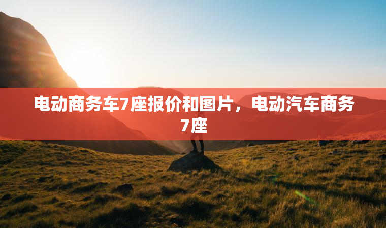 电动商务车7座报价和图片，电动汽车商务7座