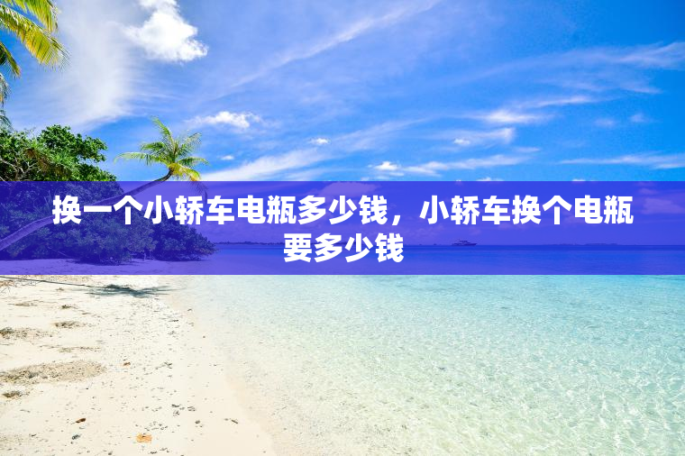 换一个小轿车电瓶多少钱，小轿车换个电瓶要多少钱