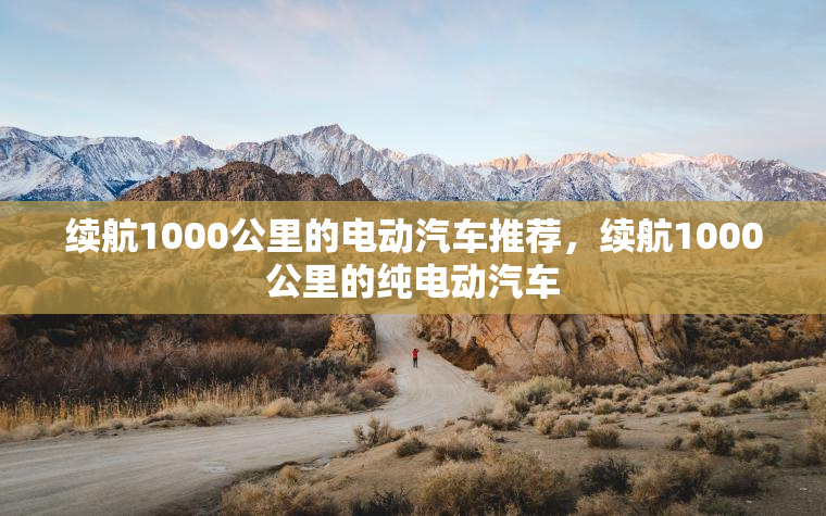续航1000公里的电动汽车推荐，续航1000公里的纯电动汽车