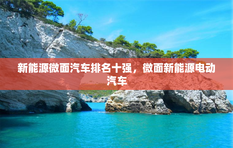新能源微面汽车排名十强，微面新能源电动汽车