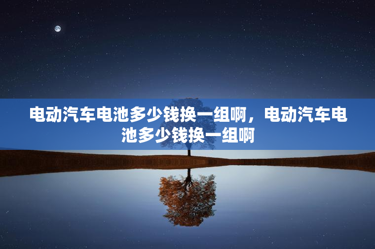 电动汽车电池多少钱换一组啊，电动汽车电池多少钱换一组啊