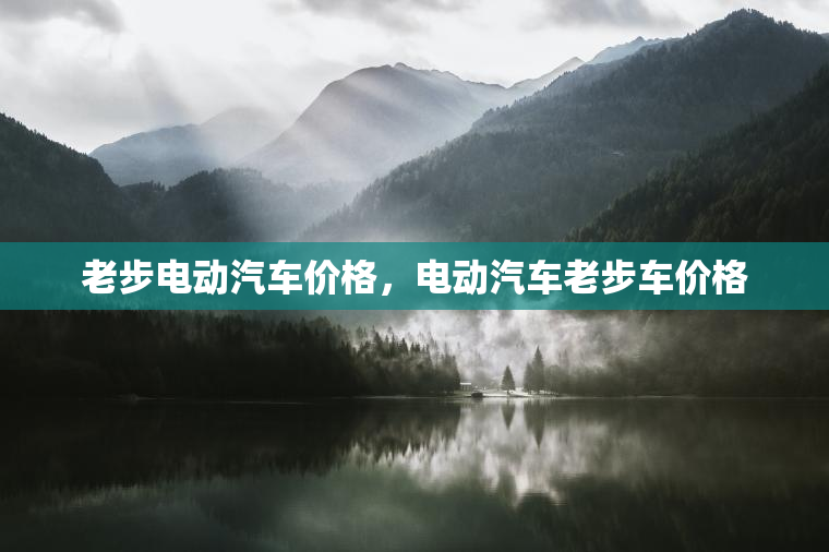 老步电动汽车价格，电动汽车老步车价格