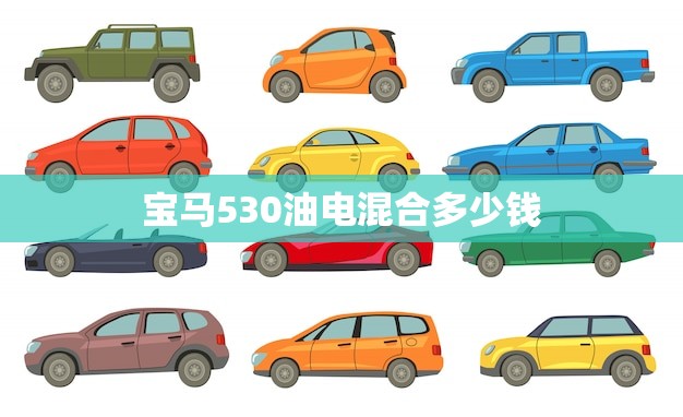 宝马530油电混合多少钱(介绍价格)