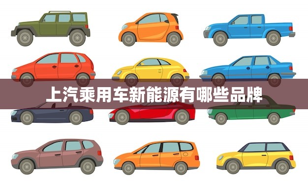 上汽乘用车新能源有哪些品牌(上汽乘用车的新能源车型)
