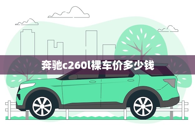 奔驰c260l裸车价多少钱(市场价格调查)