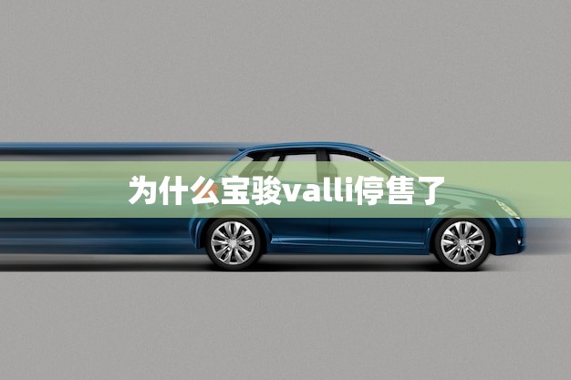 为什么宝骏valli停售了(介绍宝骏valli停售的原因)