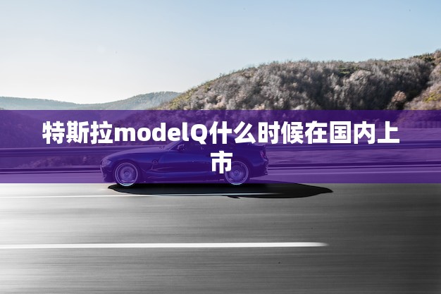 特斯拉modelQ什么时候在国内上市(国内消费者翘首以待)